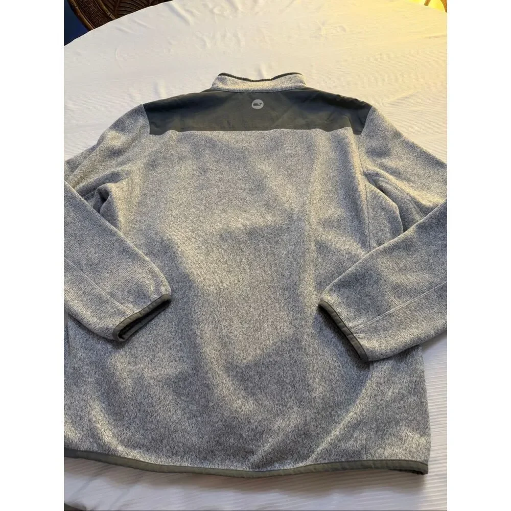 Vineyard Vines Men’s Sweater Jacket Pullover Fleece Sheep Shirt Size Large